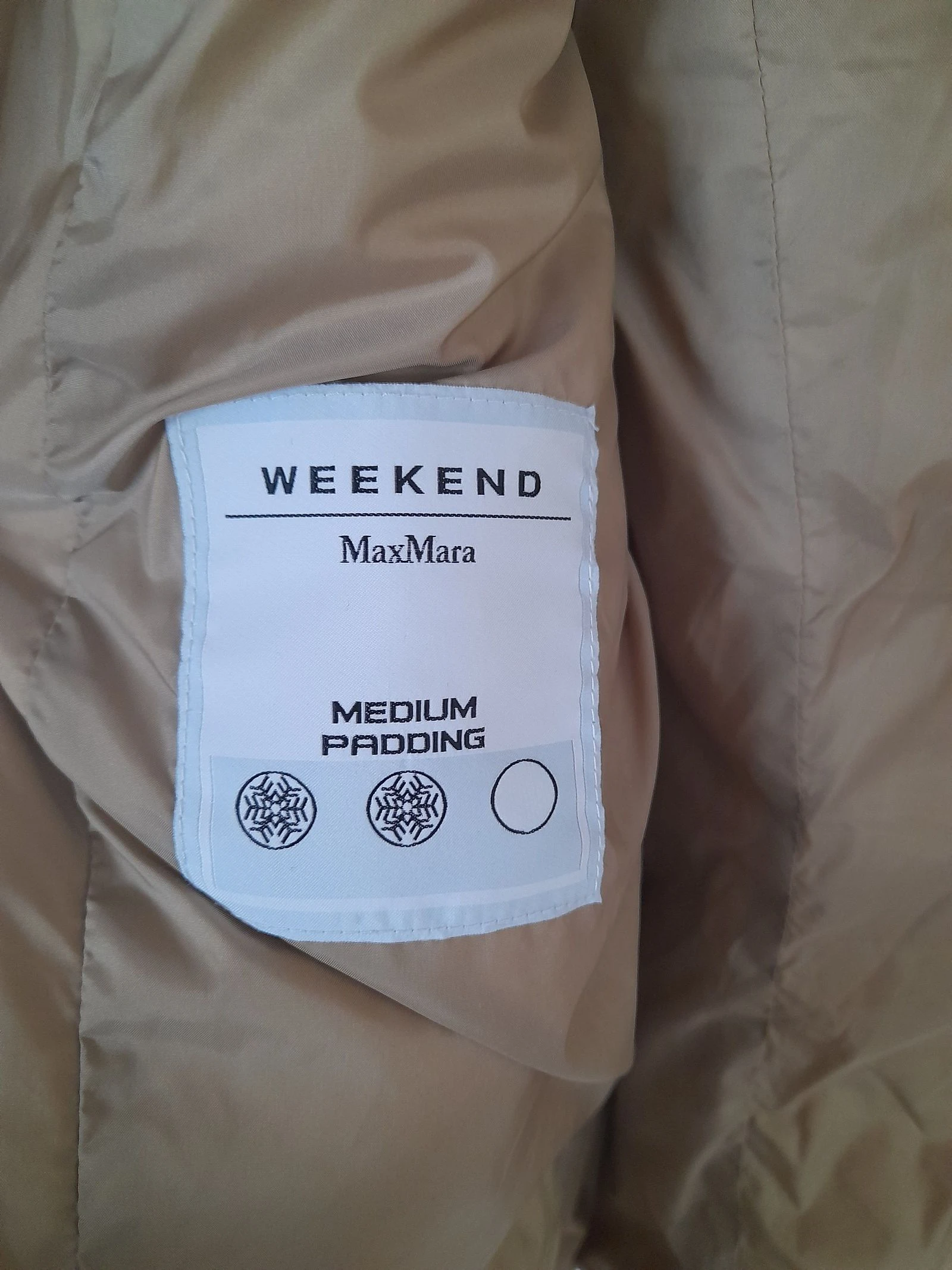 Chaqueta Acolchada Beige Weekend by Max Mara – photo 7